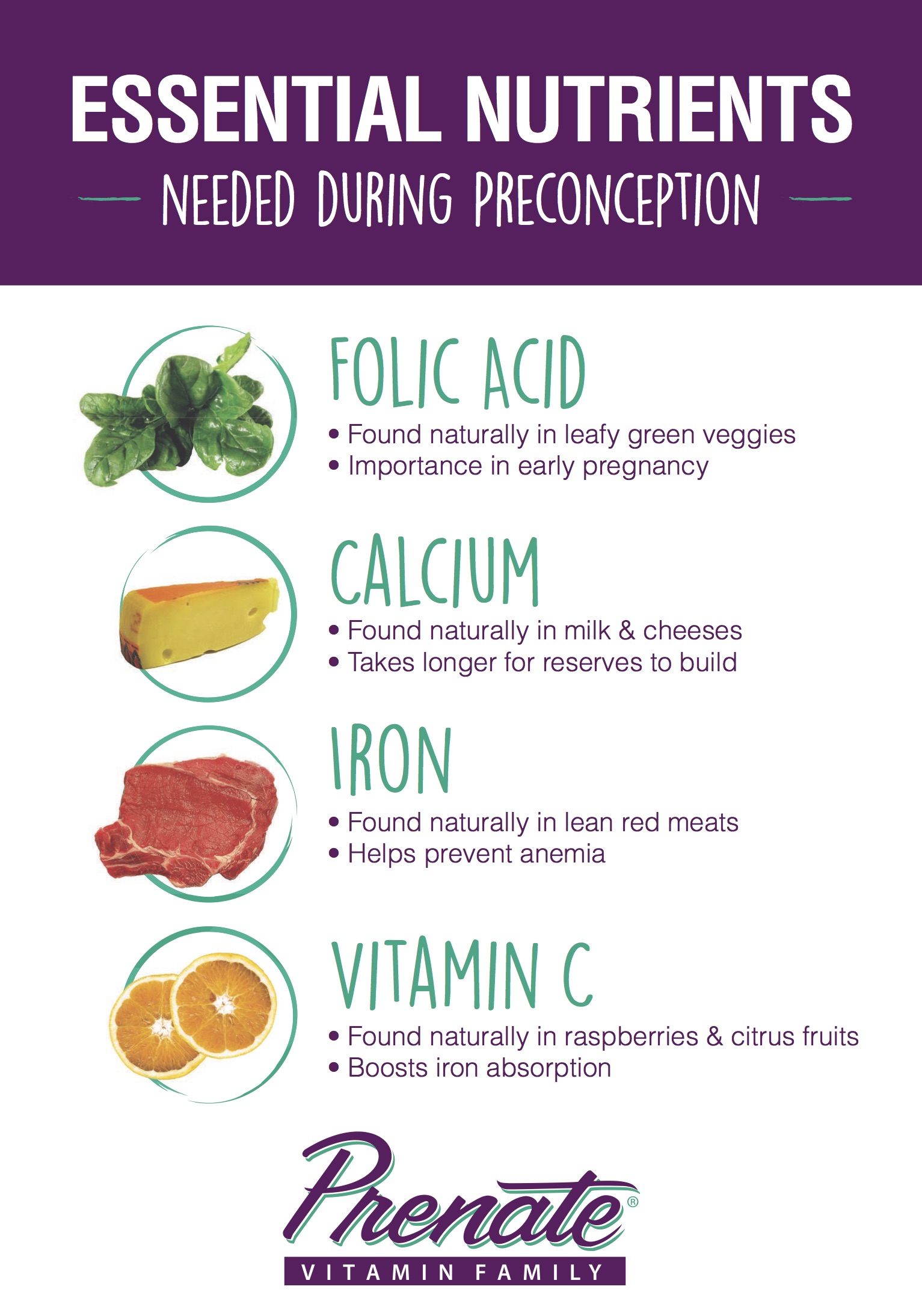 Prenatal Vitamins for Preconception