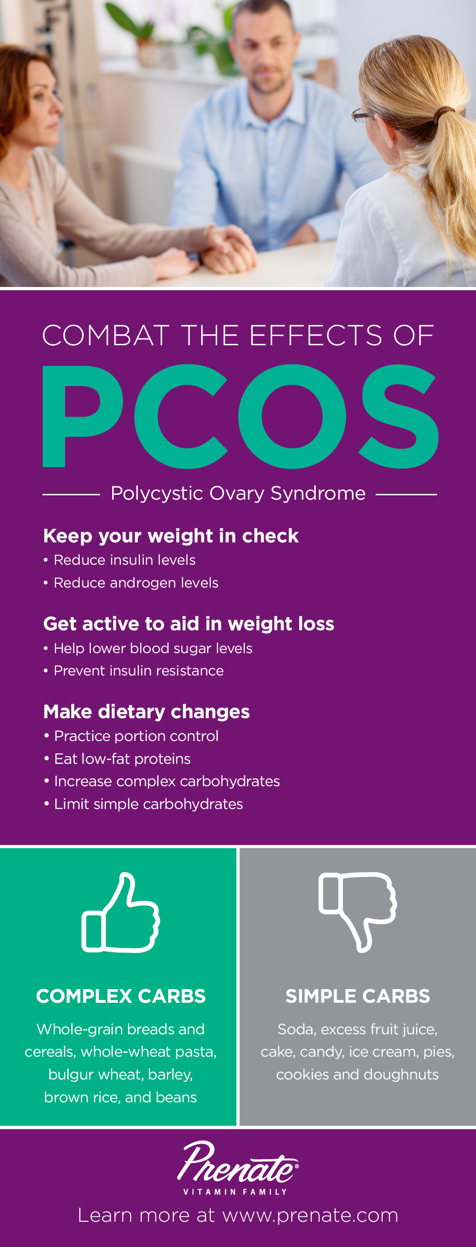 PCOS Pin - Prenatal Vitamins to Help Fertility