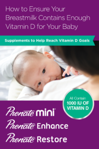 Prenatal Vitamins with Vitamin D Pin