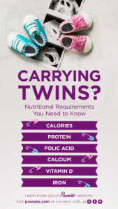 Twin Pregnancy Nutrition | Prenate Vitamin Family