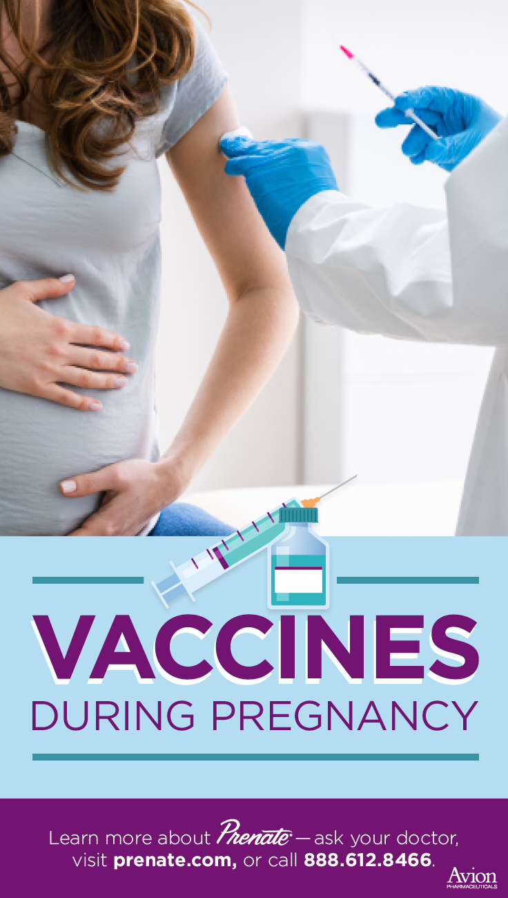 vaccines during pregnancy graphic