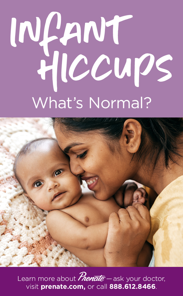 Infant Hiccups - What's Normal? - Prenate Vitamin Family