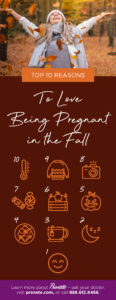 Top 10 Being Pregnant in Fall graphic