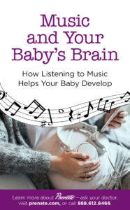 Music Affects Baby's Brain graphic