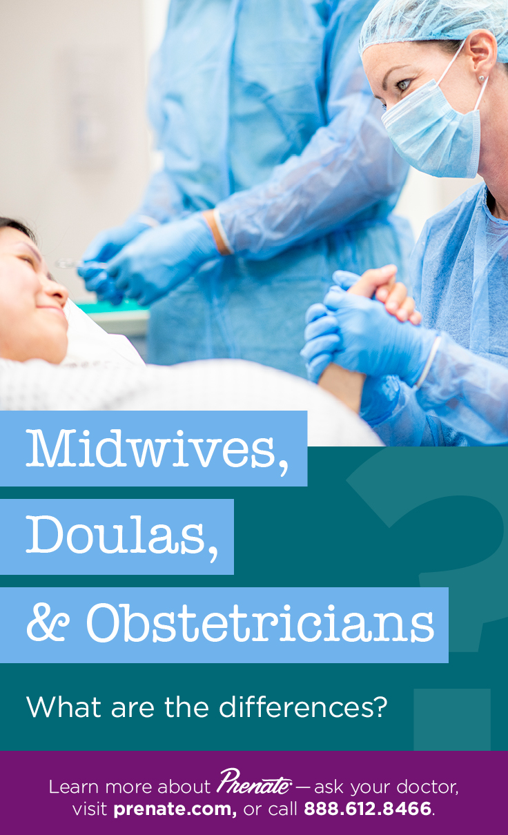 Midwives, Doulas and Obstetrics graphic