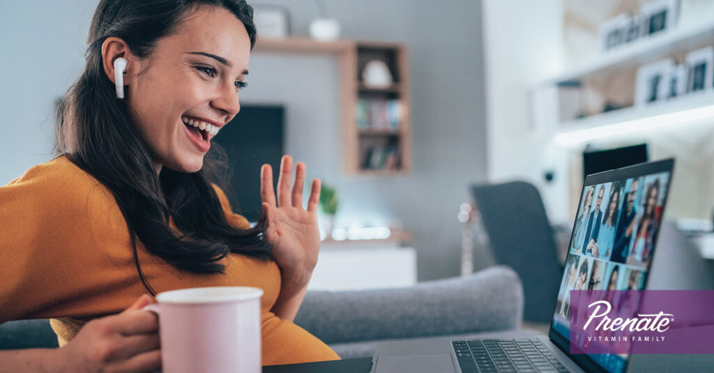 Tips for Throwing a Virtual Baby Shower Prenate Vitamin Family