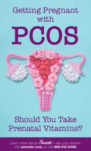Pregnant with PCOS graphic