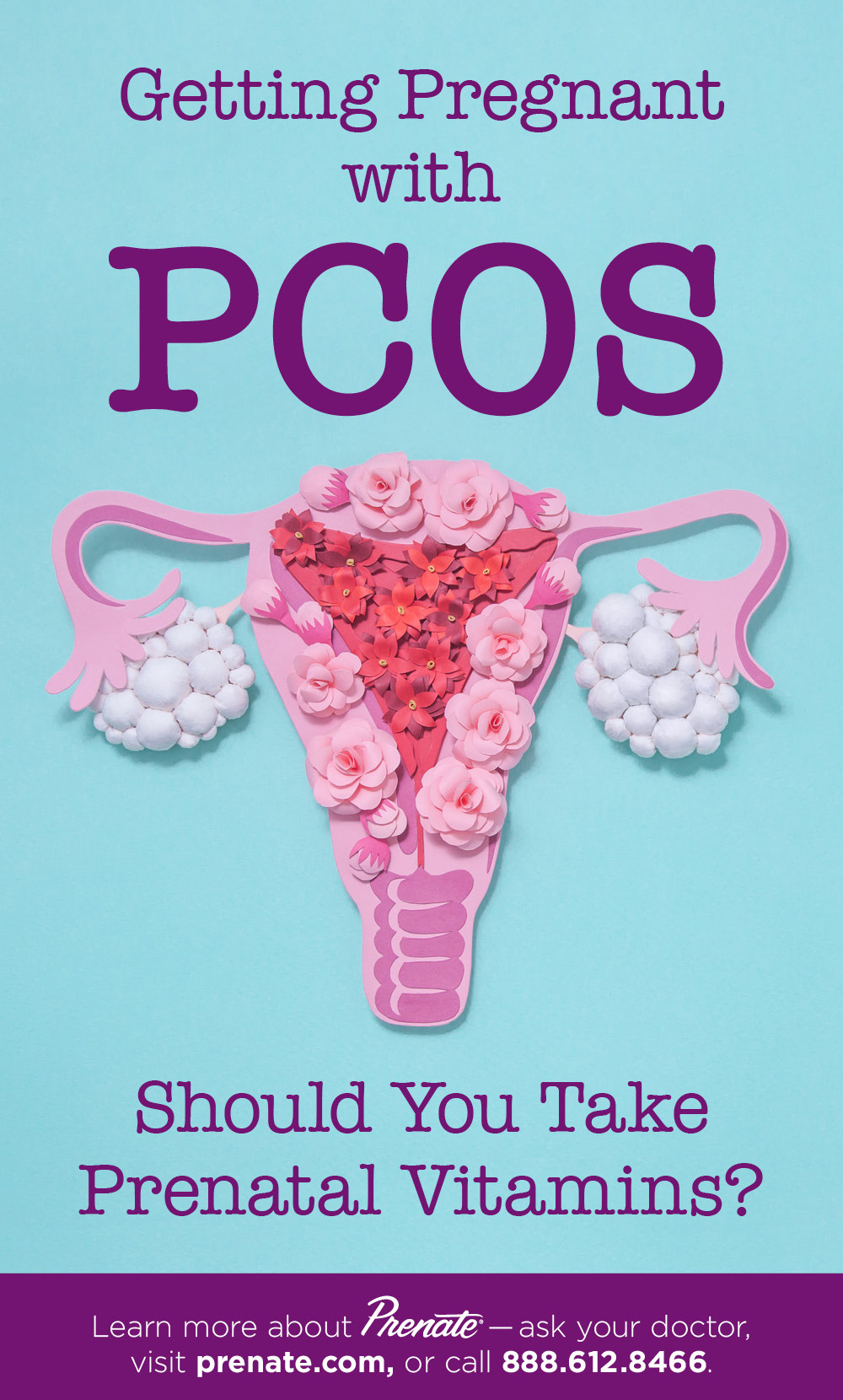 Pregnant with PCOS graphic
