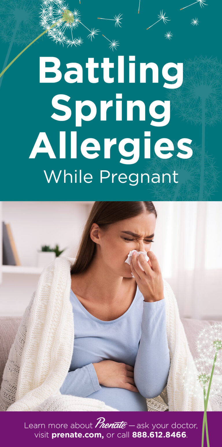 Battling Spring Allergies While Pregnant Prenate Vitamin Family