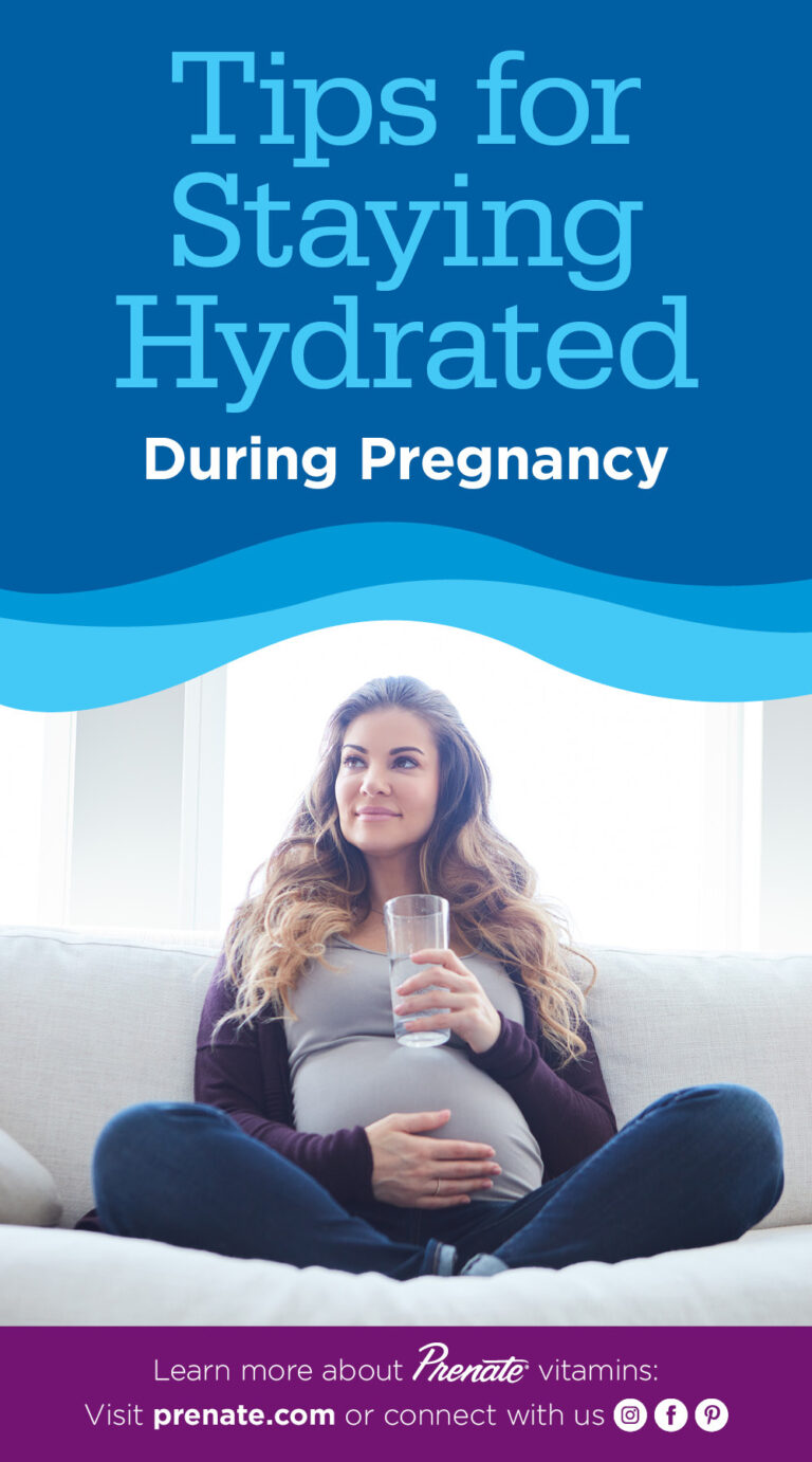 Tips for Staying Hydrated While Pregnant - Prenate Vitamin Family