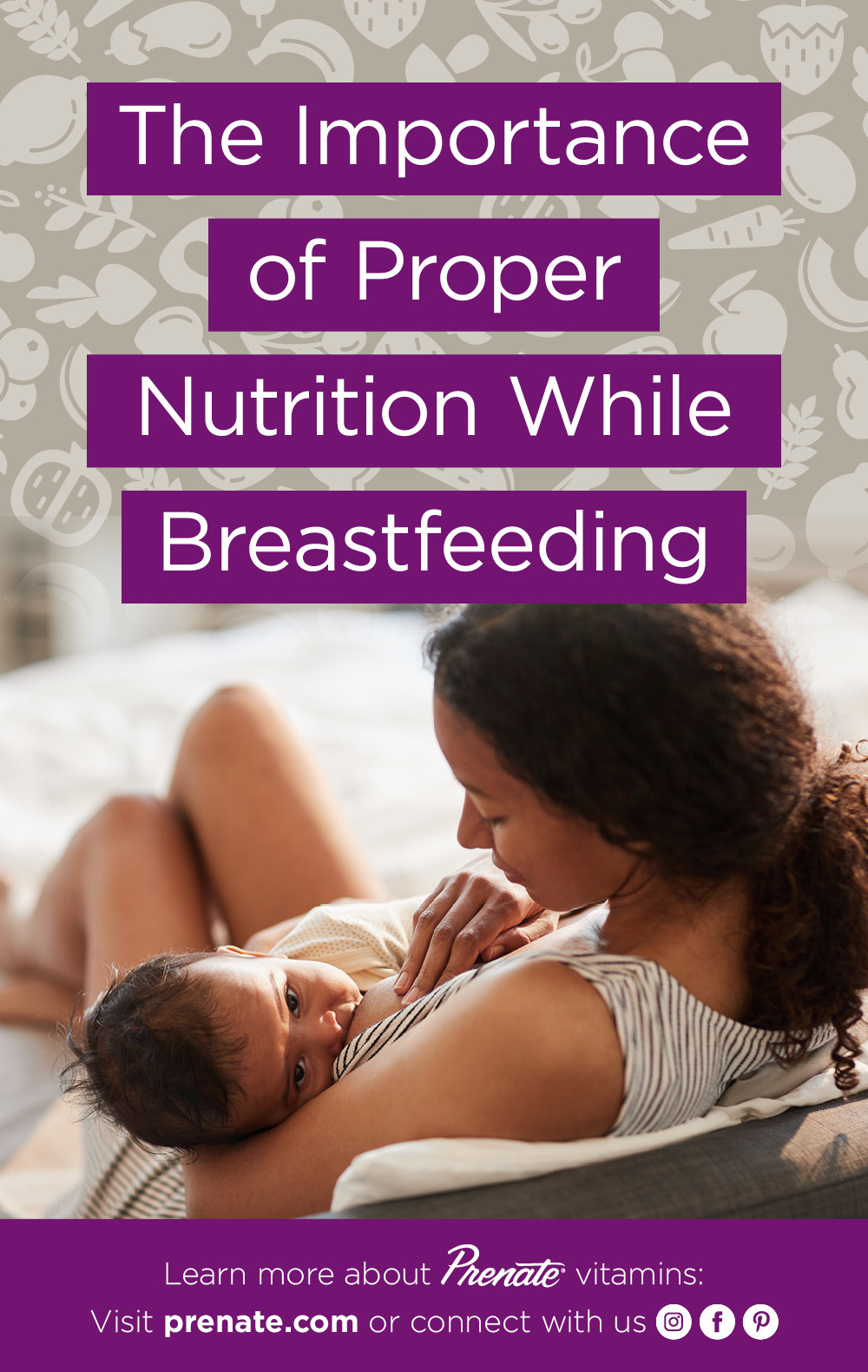 Importance of Proper Nutrition While Breastfeeding graphic
