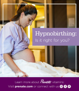 Hypnobirthing Pinterest graphic