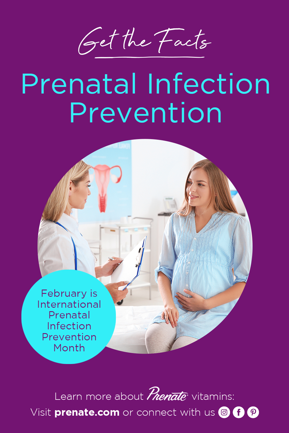 Prenatal Infection Pinterest graphic