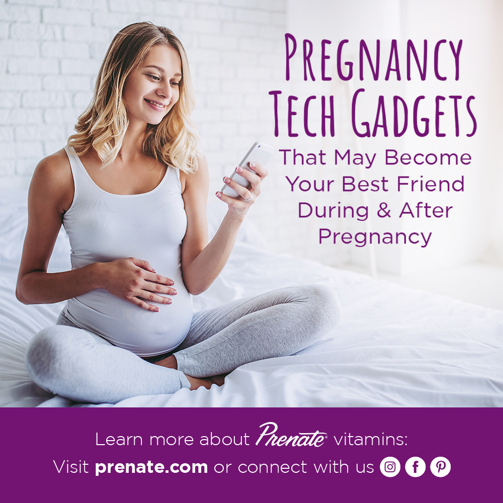 Pregnancy Tech Gadgets Pinterest graphic